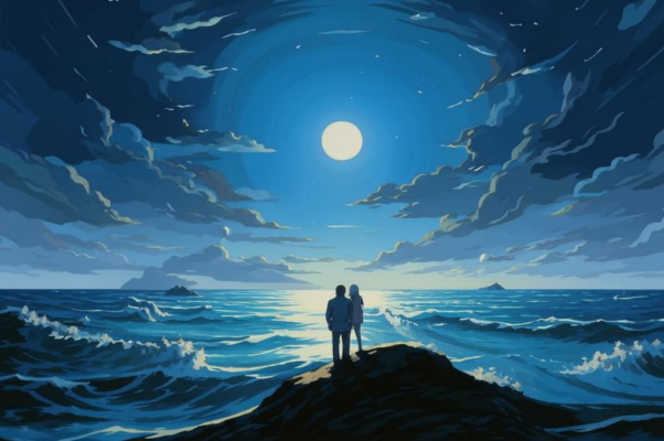 «Волн голубичный свет...»