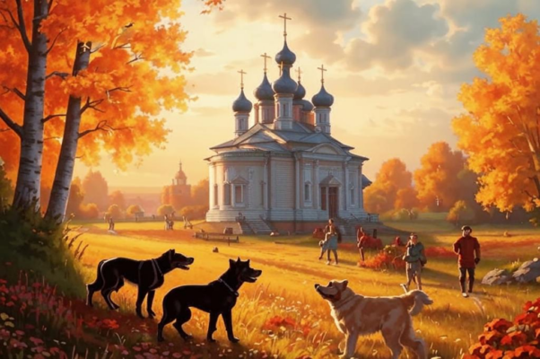 «Как лают дворняги...»