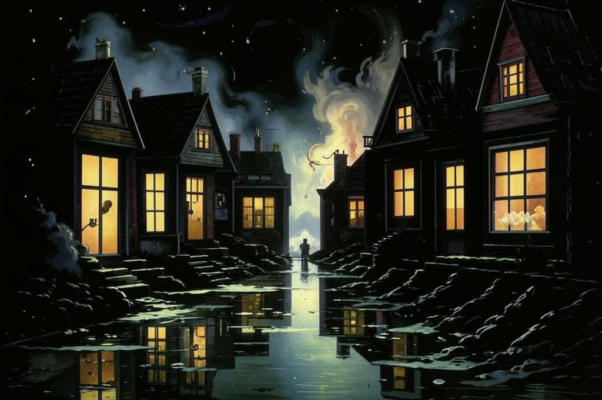 «Поверх неопрятной побелки...»