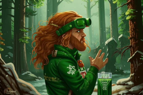 «Румяный лесник с золотою бородкой...»