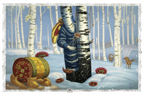 «Словно полукафтанье опричника...»