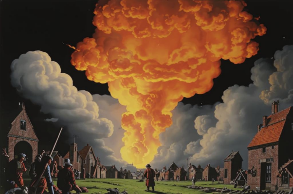 «Средь бела дня огонь из тучи...»