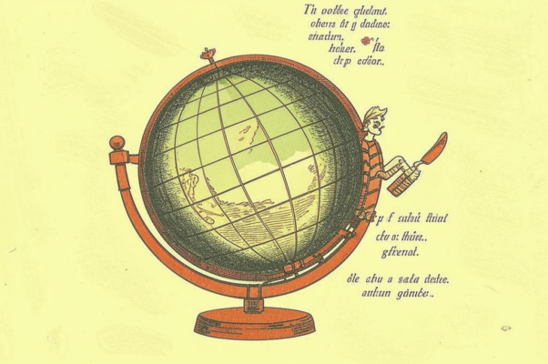 «У глобуса отлив моллюска...»