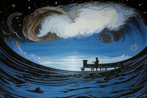 «Уйду ли за волну в слабеющую даль...»