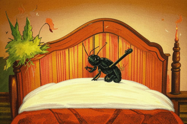 Сверчок («Сверчок в изголовье, что мелешь, скажи…»)