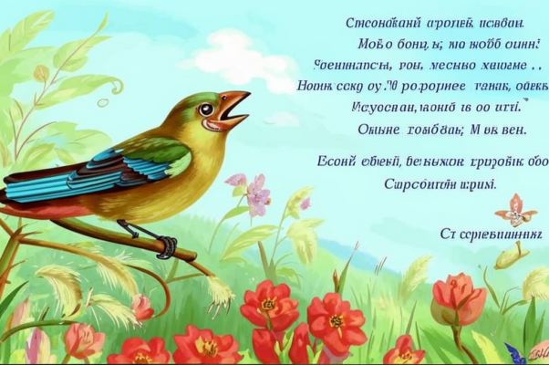 «Когда услышу в пеньи птиц: «Снова с тобой!»...»