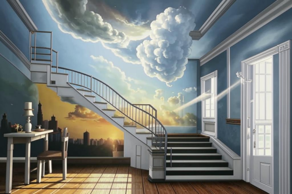 «Вдруг свет упал, и видны все ступени...»