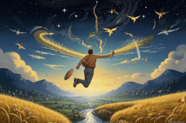 «Взлетая в небо, к звездным млечным рекам...»