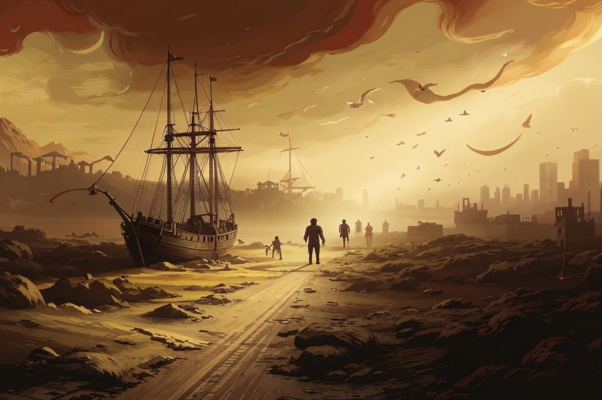 «На пыльной земле все то же...»