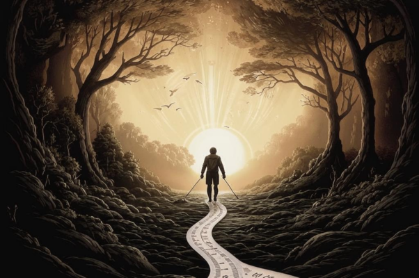 «Нет, Господь, я дорогу не мерю, —...»