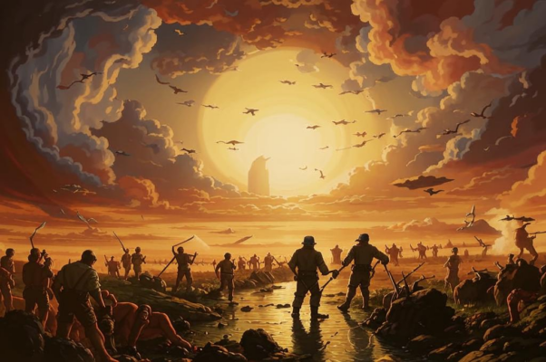 «Под ноги им душу я кину, —...»