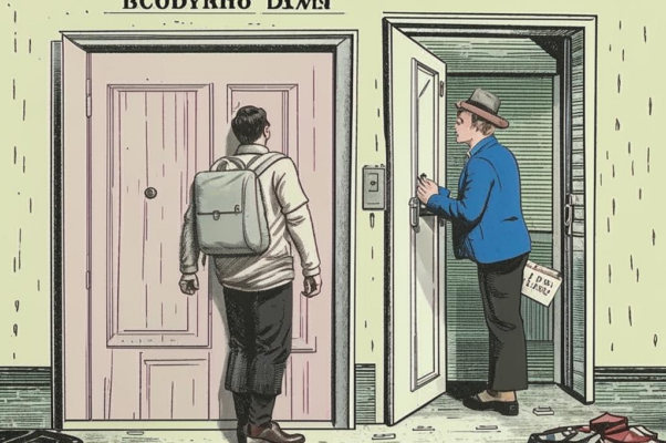 «Постучалась. Есть за дверью кто-то...»