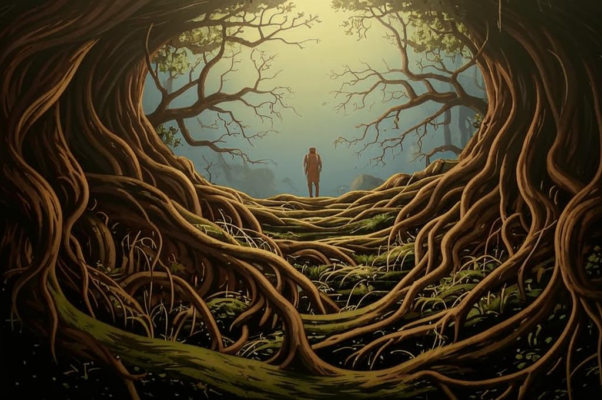 «Так. Так. Мои сплелись с землею корни...»