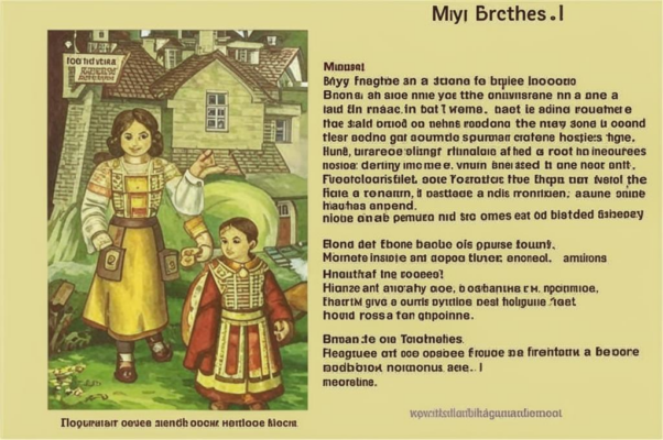 «У брата крепкий дом и много золота...»