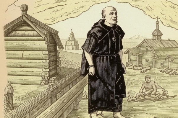 Монах («От севера пришел он к на…»)