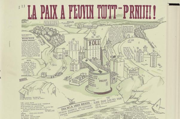 La paix a tout prix! Friede um was es nicht Gelte! Мир во что бы то ни стало!