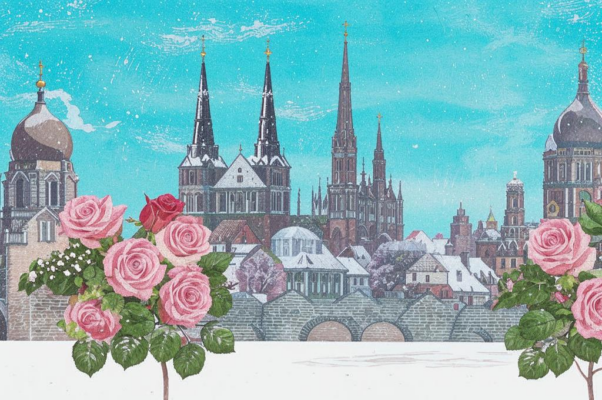 «А утром пушки будят странный город...»