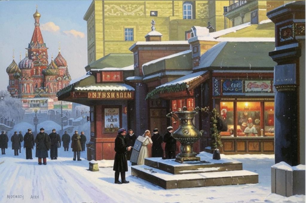 «Зима. Морозный на щеках румянец...»