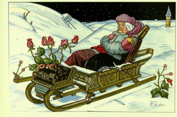 «Скрипит возок, в снегах ныряет...»