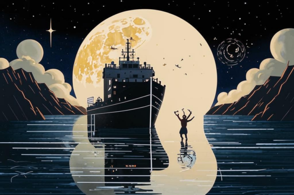 «Торговый неуклюжий пароход...»