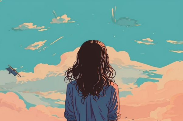 Она («Она сквозь слезы вдаль глядит …»)