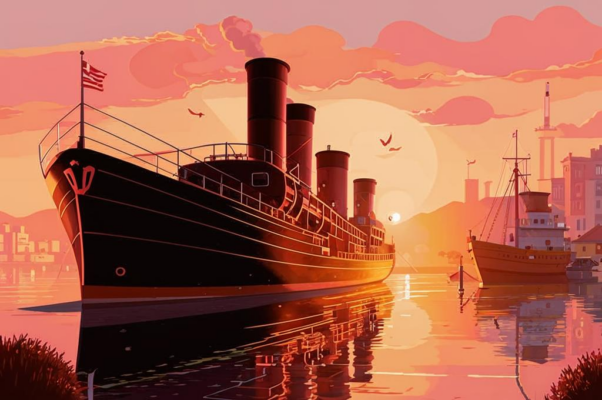 Приглашение в путешествие («Вы слышали, как пароход…»)