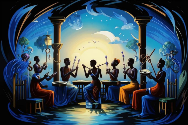 Рождение («На нежной флейте и на барабан…»)