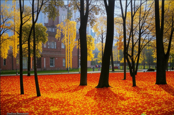 «Люблю осеннюю Москву...»
