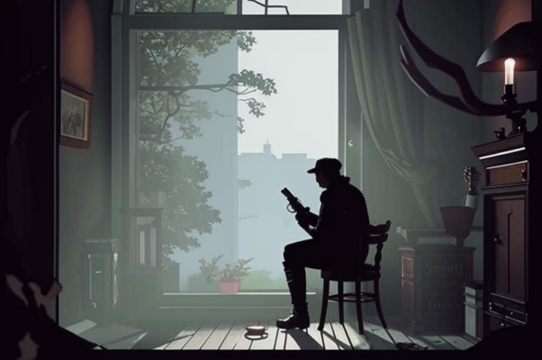 «Сижу я в комнате старинной...»