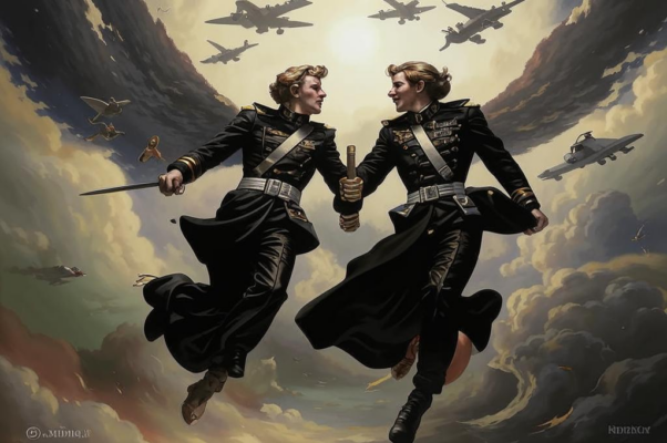 Бой («Сыны небес однажды надо мно…»)