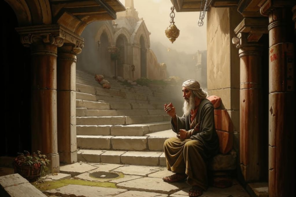 Нищий («У врат обители свято…»)