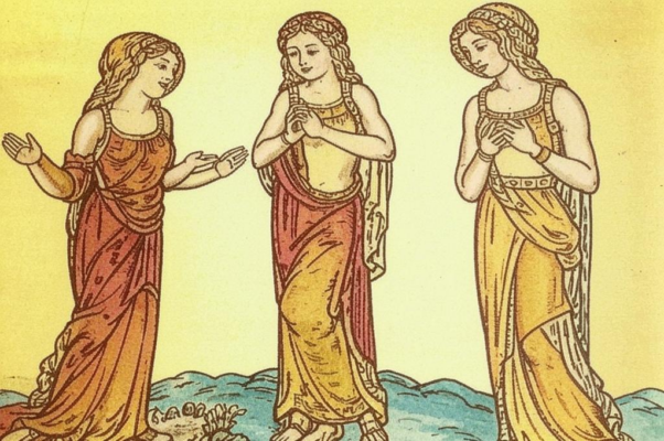 Экспромт («Три грации считались в древнем мире…»)