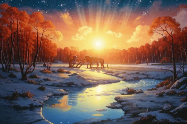 Осень («Уж по утрам сквозь лед звенит вода…»)