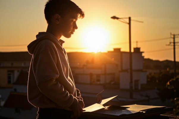 «В этом городе южном я маленький школьник...»