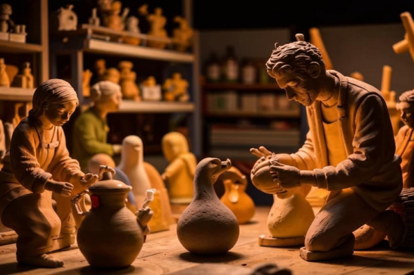 «Есть ли жизнь в гончарной мастерской...»