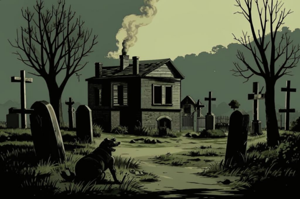 «И около кладбищенской уборной...»