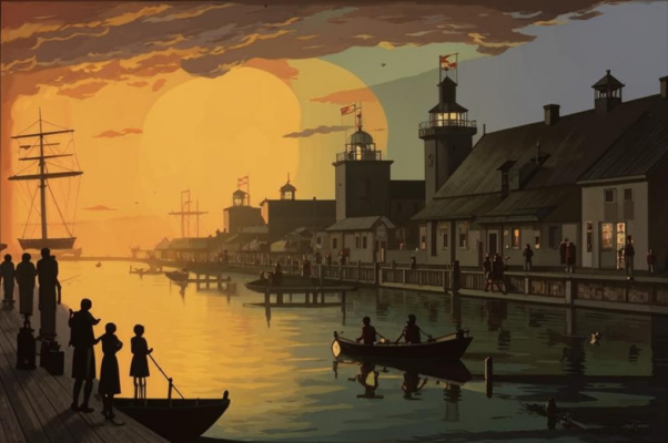 Вечер («О вечер волжских посадов…»)