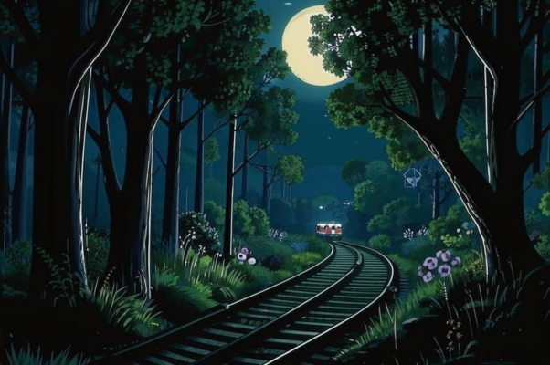 Соловей поет