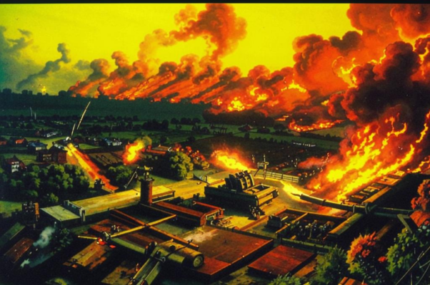 Наступление («Это было у села Износки, …»)