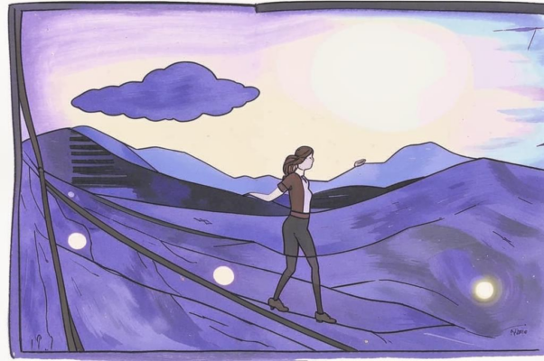 «Я на рассвете шел по вереску лиловой...»