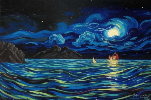 Сон («Я помню ночь, как черную наяду…»)