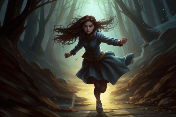 «Бежала я во мрак ночной...»