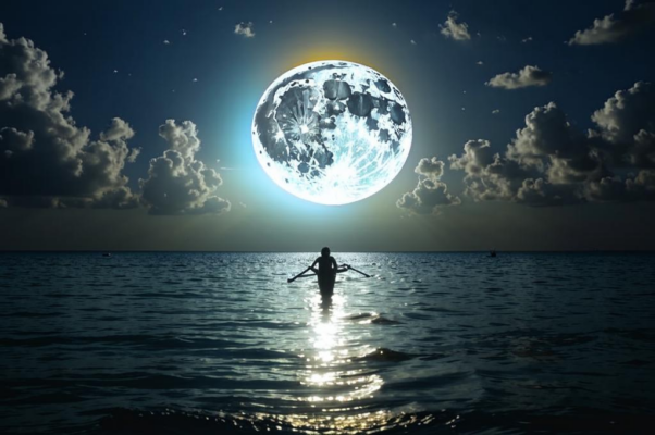 «Месяц серебряный смотрится в волны морские ...»