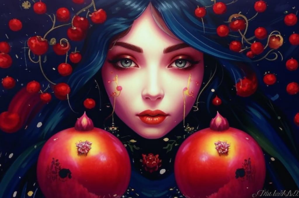 «Твои уста — два лепестка граната...»