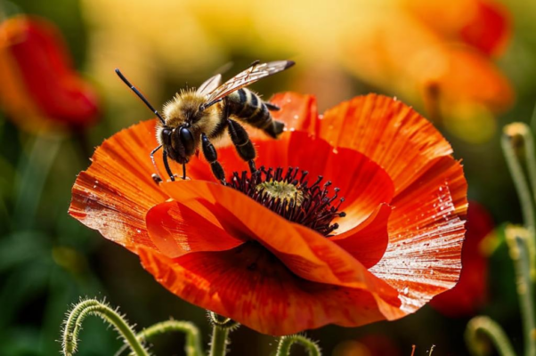 «Я видела пчелу. Отставшая от роя …»