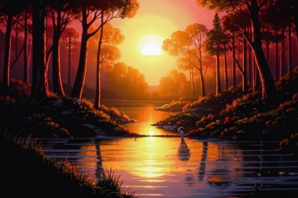 Колыбельная («Вечер настал, притаились ручьи…»)