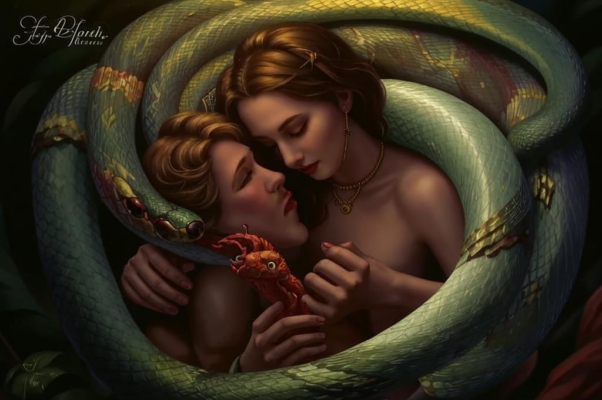 Кольчатый змей