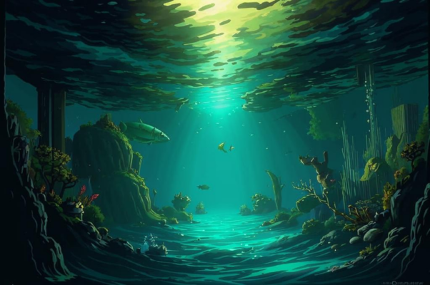 На дне океана