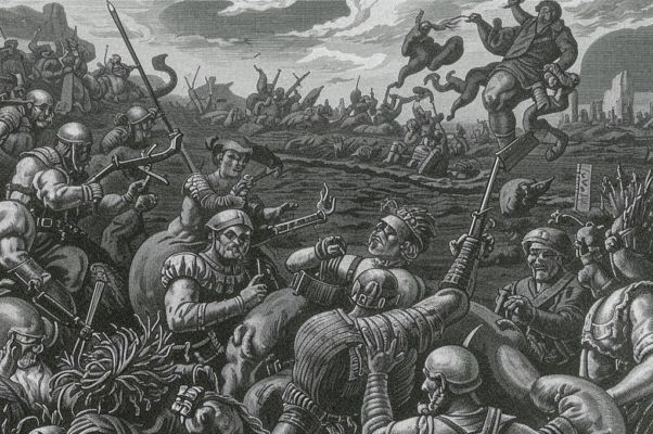 VII. На шумных рассказчиков ратных дел