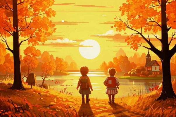 «Как, бывало, ты в темной осени...»